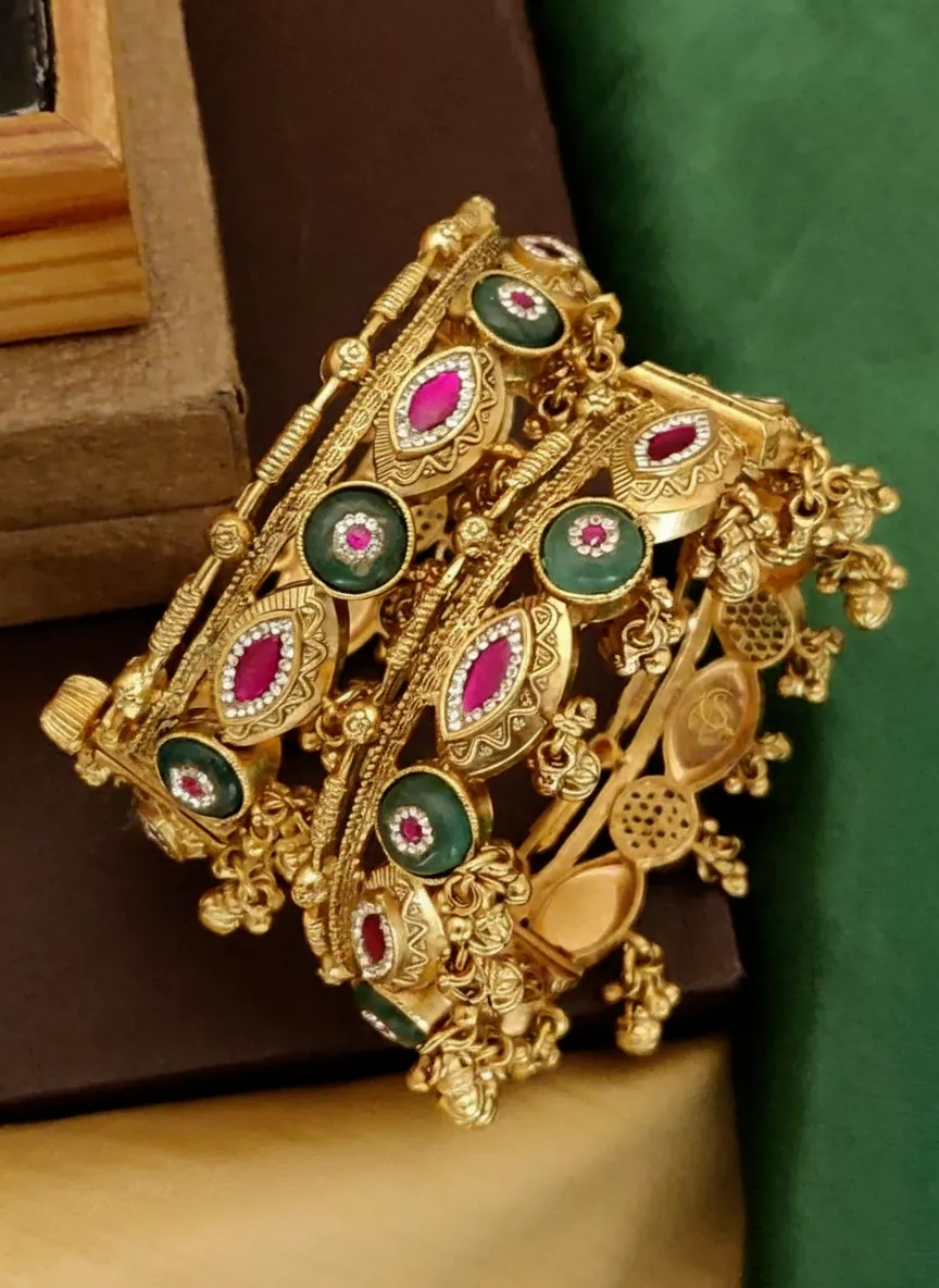 Heritage Kangan & Rajwadi Handcrafted Ethnic Kada Sets