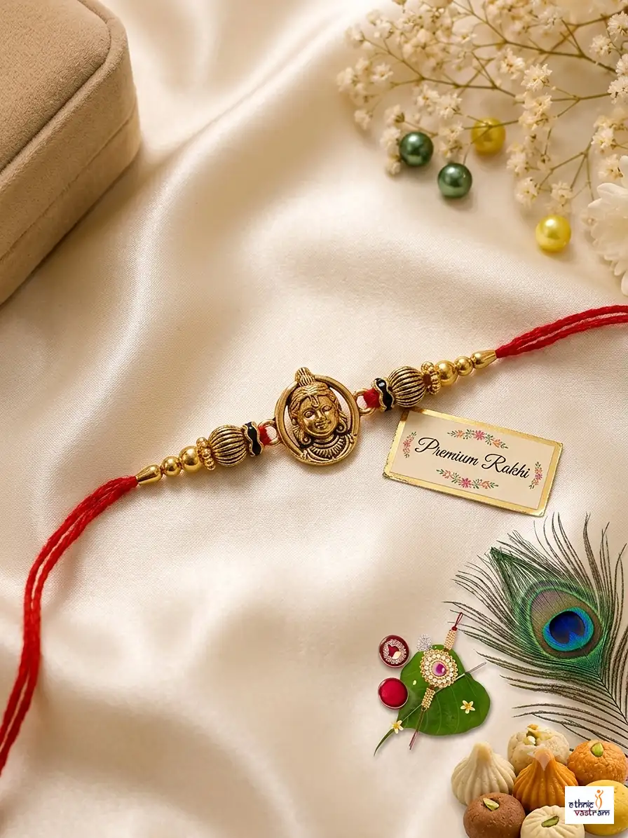 Handcrafted Divine Shiva Traditional Rakhi for Brothers